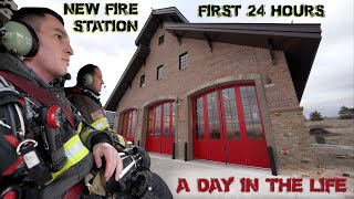 First 24 Hours in a New Fire Station  A Day in the Life [upl. by Rumilly694]