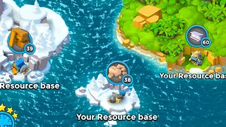 DESTROYING ALL MY RESOURCE BASES IN BOOM BEACH [upl. by Tor]