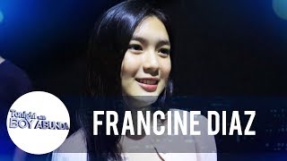 Francine Diaz talks about her special friendship with Kyle Echarri  TWBA [upl. by Christoph]