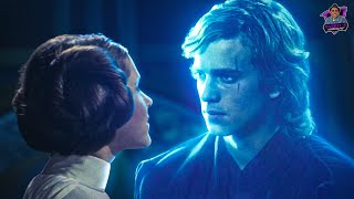 When Leia FINALLY Met Anakin Skywalkers Force Ghost LEGENDS VOICE ACTED  Star Wars Explained [upl. by Demeter]