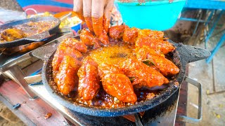 Indian Street Food in Kerala  SPICY MUSSELS MASALA  Chili Soda  Kannur India [upl. by Ojeitak]