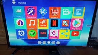 MXQ Pro 5G TV Box How to Download applications from Play Store [upl. by Ellenij702]