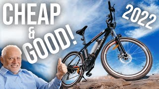 BEST CHEAP ELECTRIC BIKE OF 2022  Ancheer Mountain Ebike Review [upl. by Glorianna]