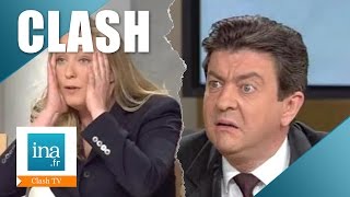 Clash JeanLuc Mélenchon  Marine Le Pen en 2002  Archive INA [upl. by Hterag]