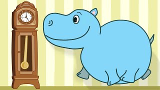 Hickory Dickory Dock  Childrens Song with Lyrics [upl. by Sirrom684]