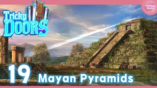 Tricky Doors Level 19 Mayan Pyramids Walkthrough [upl. by Ogeid]