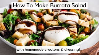 Burrata Salad Recipe [upl. by Anerol]