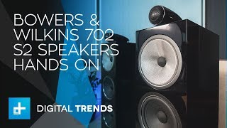 Bowers amp Wilkins 702 S2 Speakers  Hands On Review [upl. by Tacklind585]