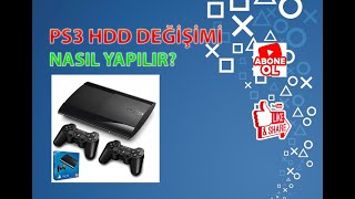 PS3 HDD Değişimi PS3 Hafıza Yükseltme [upl. by Seraphim]