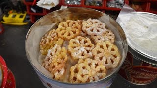 Best Rosette Holiday Christmas Cookie Recipe [upl. by Samau]