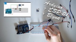 Getting your Arduino online  Using the ESP01 and Blynk [upl. by Donal]