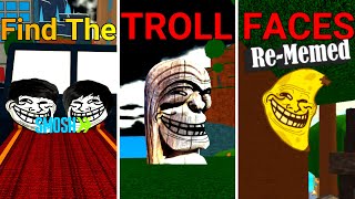 Find the Troll Faces ReMemed Part 2 Roblox [upl. by Gona778]