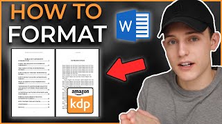 How to EASILY format a Kindle Ebook and Paperback book using Microsoft Word [upl. by Lad]