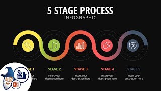 How to Create and Animate Infographics in PowerPoint  Part 2 [upl. by Ennaylil]