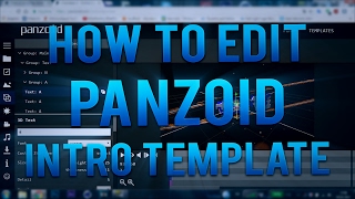 How to edit PANZOID intro template Tutorial  IntroFactory [upl. by Nabalas]