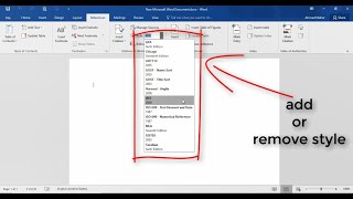 How to Add Bibliography Style Vancouver IEEE Reference Harvard to Microsoft Word Last Update [upl. by Barry]