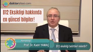 B12 eksikliği belirtileri nelerdir [upl. by Ailliw]