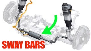 How AntiRoll Bars Work  How To Improve Car Handling [upl. by Barstow]