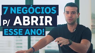 7 IDEIAS DE NEGÃ“CIO PARA ABRIR EM CASA E EMPREENDER NA INTERNET [upl. by Hsakiv124]