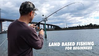 LAND BASED FISHING FOR BEGINNERS [upl. by Ellehsar569]