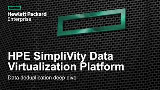 Demo Data Deduplication with HPE SimpliVity Hyperconverged Infrastructure [upl. by Delmore]