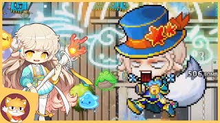 Training The Newest Class To Level 200  MapleStory  Reboot [upl. by Lebar]