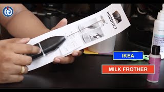 IKEA MILK FROTHER Review amp Battery Installation [upl. by Fredkin]