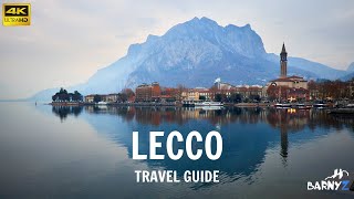 Lecco Lake Como  Travel Guide [upl. by Haelem]