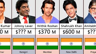 Richest Indian Actors 2023 [upl. by Penelope]