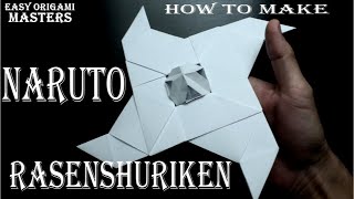 How to make rasenshuriken from paper  Naruto [upl. by Gessner]