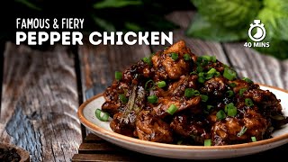 Pepper Chicken  Starter Recipes  Chicken Recipes  Restaurantstyle Chicken Recipes  Cookd [upl. by Khan]