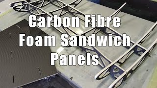 How to Make Carbon Fibre Foam Sandwich Panels [upl. by Temirf]