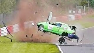 NÜRBURGRING CRASH COMPILATION  NORDSCHLEIFE CRASHES amp FAIL COMPILATION  VLN [upl. by Mello]