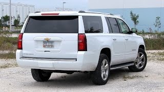 2016 Chevrolet Suburban LTZ 53L V8 355 HP Test Drive [upl. by Shriner71]