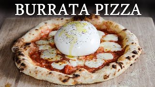 No Music How To Make Perfect Burrata Pizza At Home UltraCreamy  Pizza Napoletana Con Burrata [upl. by Shaper689]