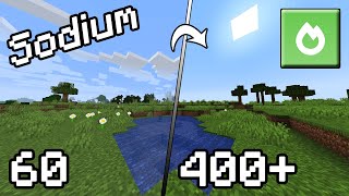 How to Install and Increase FPS in Minecraft Using Sodium For Low End PCs [upl. by Iris606]