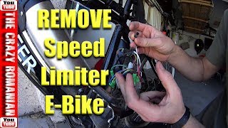 How to remove speed limiter Chinese Electric Bicycle  Ancheer [upl. by Lienahs]