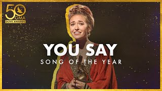 quotYou Sayquot Wins Song of the Year [upl. by Carman]