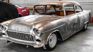 1955 Chevrolet Bel Air Restoration Project [upl. by Ojeibbob]