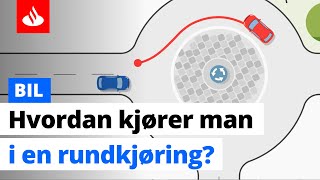 Hvordan kjører man i en rundkjøring [upl. by Gniliem]