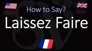 How to Pronounce Laissez Faire CORRECTLY English American French Pronunciation [upl. by Helmut235]