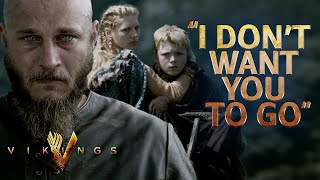 The Heartbreaking Moment Lagertha amp Bjorn Leave Ragnar  Vikings [upl. by Bibi473]