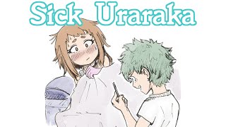 Sick Uraraka My Hero Academia Izuocha Comic Dub [upl. by Celestina]