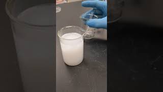 Forming a precipitate  Magnesium Sulfate and Sodium Carbonate [upl. by Dinerman]