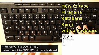 How to type Japanese characters in windows [upl. by Quiteria]