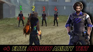 4 ELITE ANDREW character ability full details  Elite Andrew character ability test  ANDREW [upl. by Gianina]