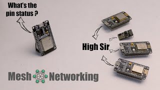 Mesh Networking demo on ESP8266 amp ESP32  LCSC [upl. by Ahcirt718]