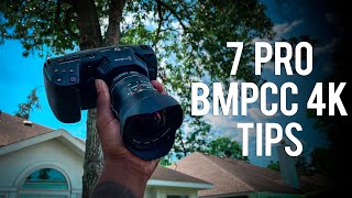 7 BMPCC 4K or 6K Tips to Improve your Productions  Blackmagic Pocket Cinema Camera Tips [upl. by Pansir770]