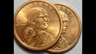 No Date Sacagawea Dollar Coins [upl. by Guod]