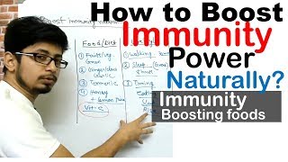 How to boost immunity power  Immunity boosting foods [upl. by Nylidnarb472]